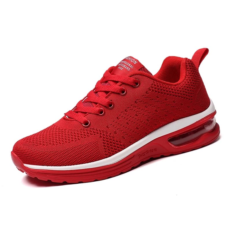 Couples Style Men's Women's Shoes Mesh Breathable Casual Sneakers Fashion Thick Sole Daily Footwear