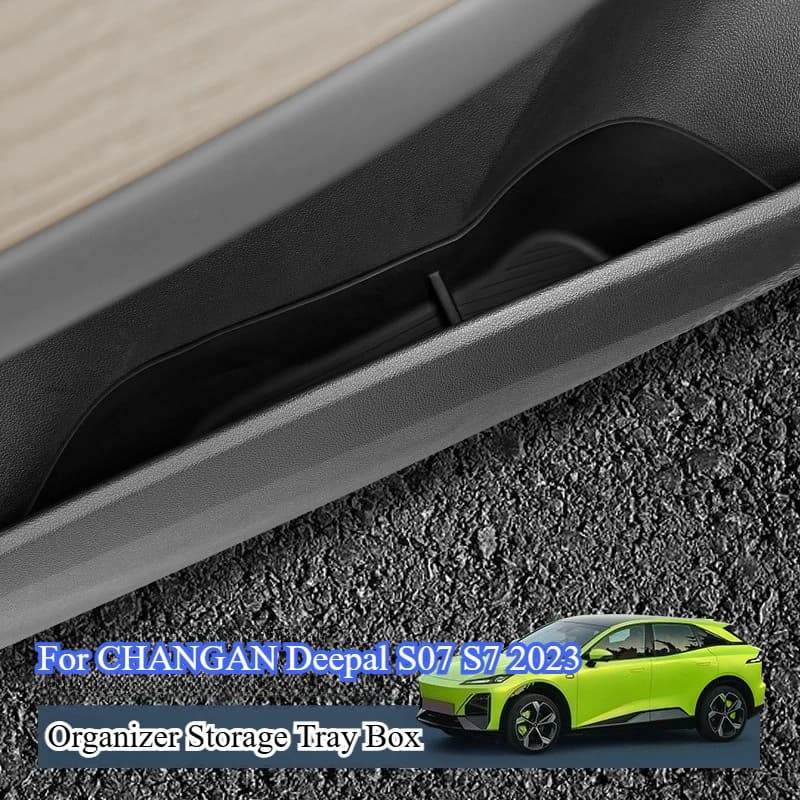 Auto TPE Protezione Interna Porta Pannello Laterale Organizzatore Vassoio di Immagazzinaggio Box per CHANGAN Deepal S07 S7 2023 Accessori Auto Interni