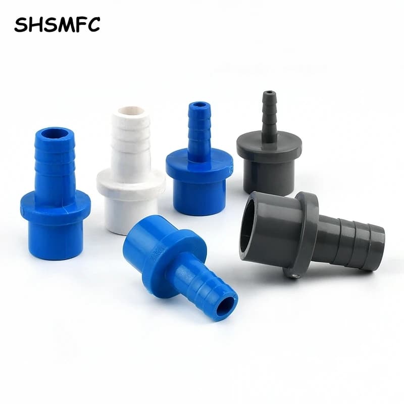 4~10PCS 20~32mm to 5/8/10/12/14/16/18/20/25mm PVC Pipe Quick Connector Rigid Pipe Fittings Plastic Fittings PVC Pipe Fittings