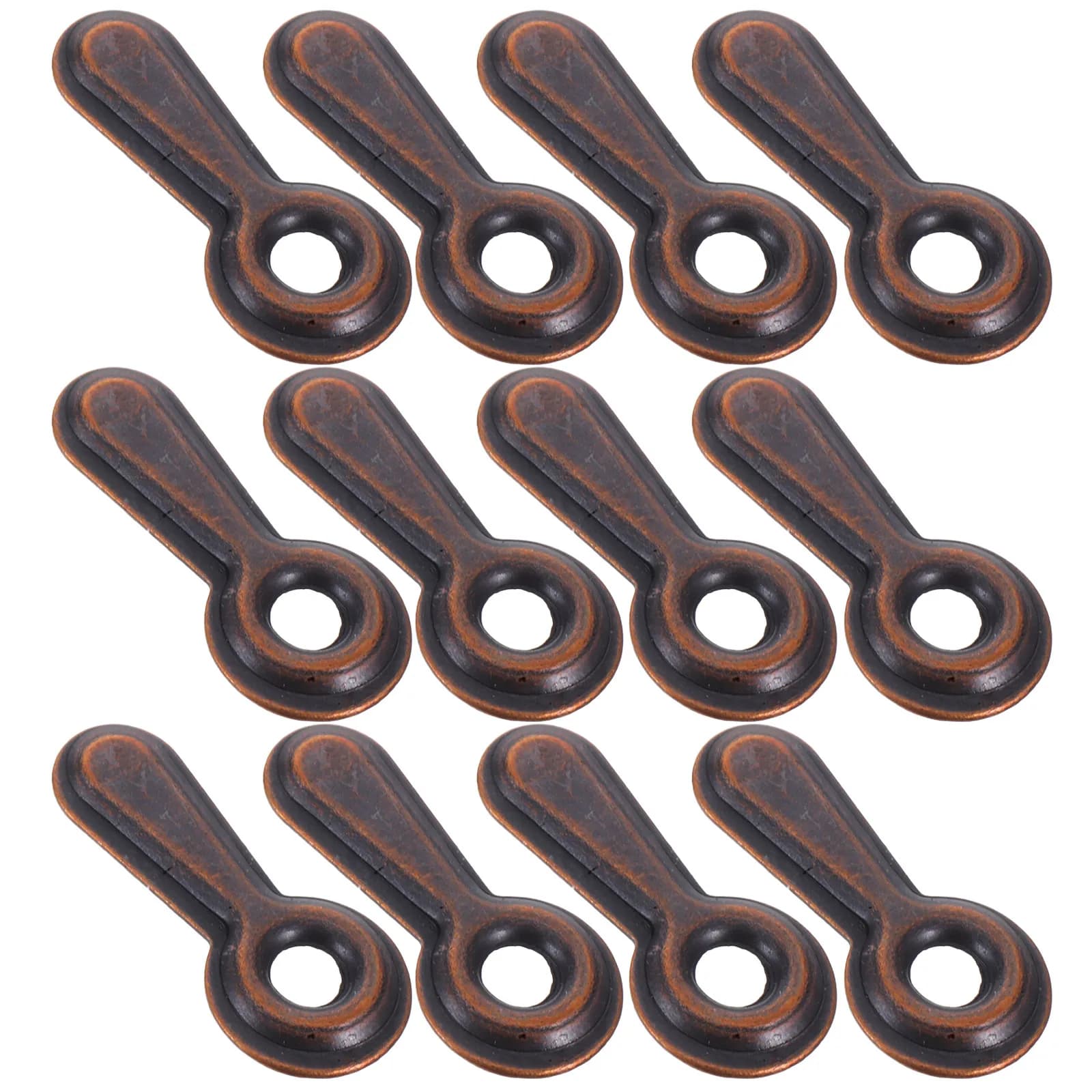 100 Pezzi Clip di Fissaggio in Metallo per Cornici, Bottoni Girevoli, Kit di Riparazione Fai-da-Te per Cornici, Fissaggio Angolare Sicuro