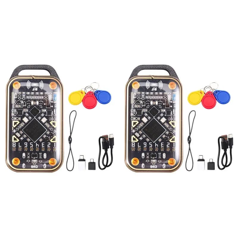 A25P 2X Emulatore di carte ultra intelligenti Chameleon Lettore di chip intelligenti RFID + 3XUID Portachiavi 125K 13,56M Decodifica scheda Duplicatore NFC