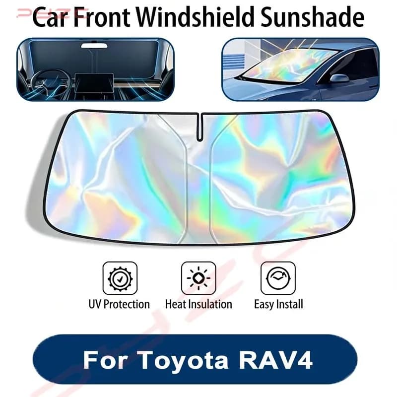 For Toyota RAV4 2019-2026 Car Windshield Sunshade Cover Front Window Sun Shade Visor Auto Interior UV Protection