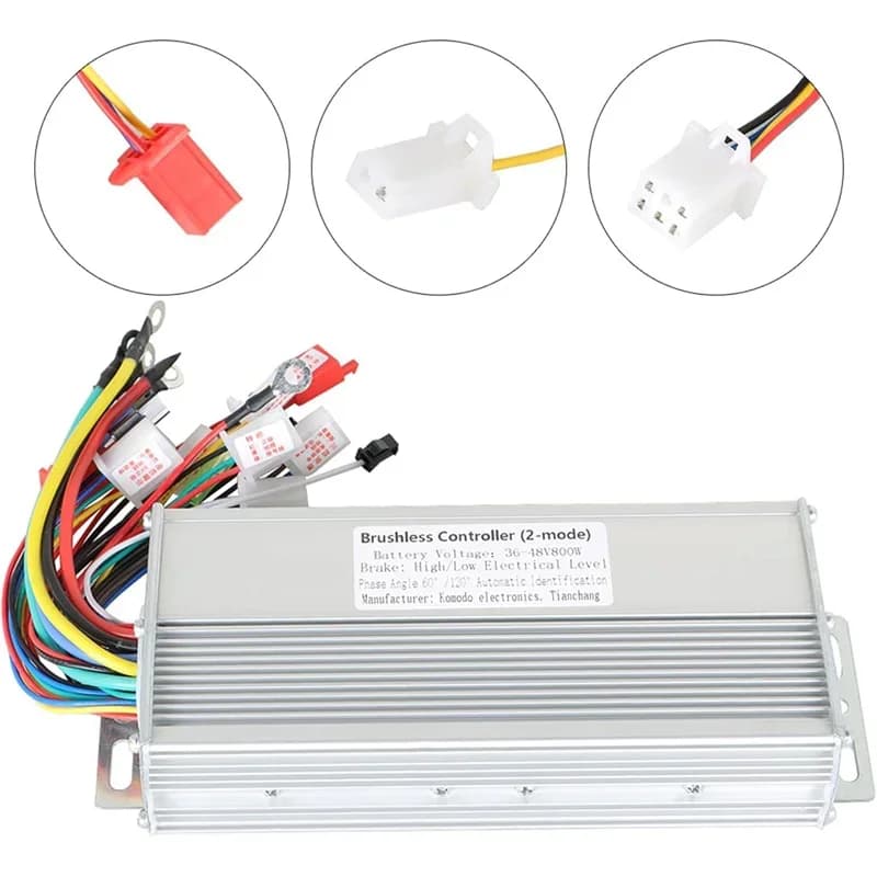 36-48V 800W Bici Elettrica DC Controller Motore Brushless Intelligente E-Scooter Bicicletta Triciclo Parte Accessori
