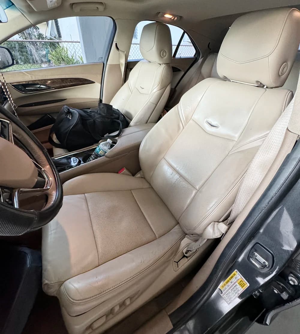 For Cadillac ATS 2013 2014 2015 Seat Covers Accessories Bag and Leather PVC Cars Seat Protectors Supports for cars 12 Pz/set