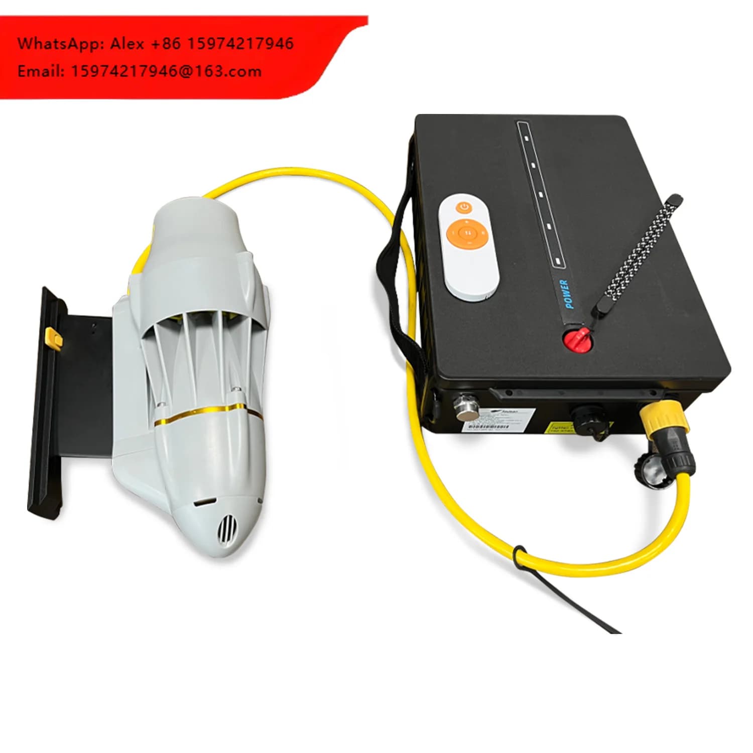 360W Electric Trolling Motor For Fishing Boat, Underwater Thruster For Paddle Board And Kayaks ,9 KM/H SUP Propeller