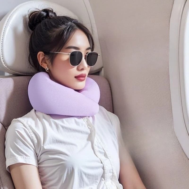 Cuscino a forma di U, protezione per il collo, cuscino per aereo, auto a lunga distanza, artefatto per dormire, cuscino per pisolino, pausa pranzo, collo, viaggio portatile