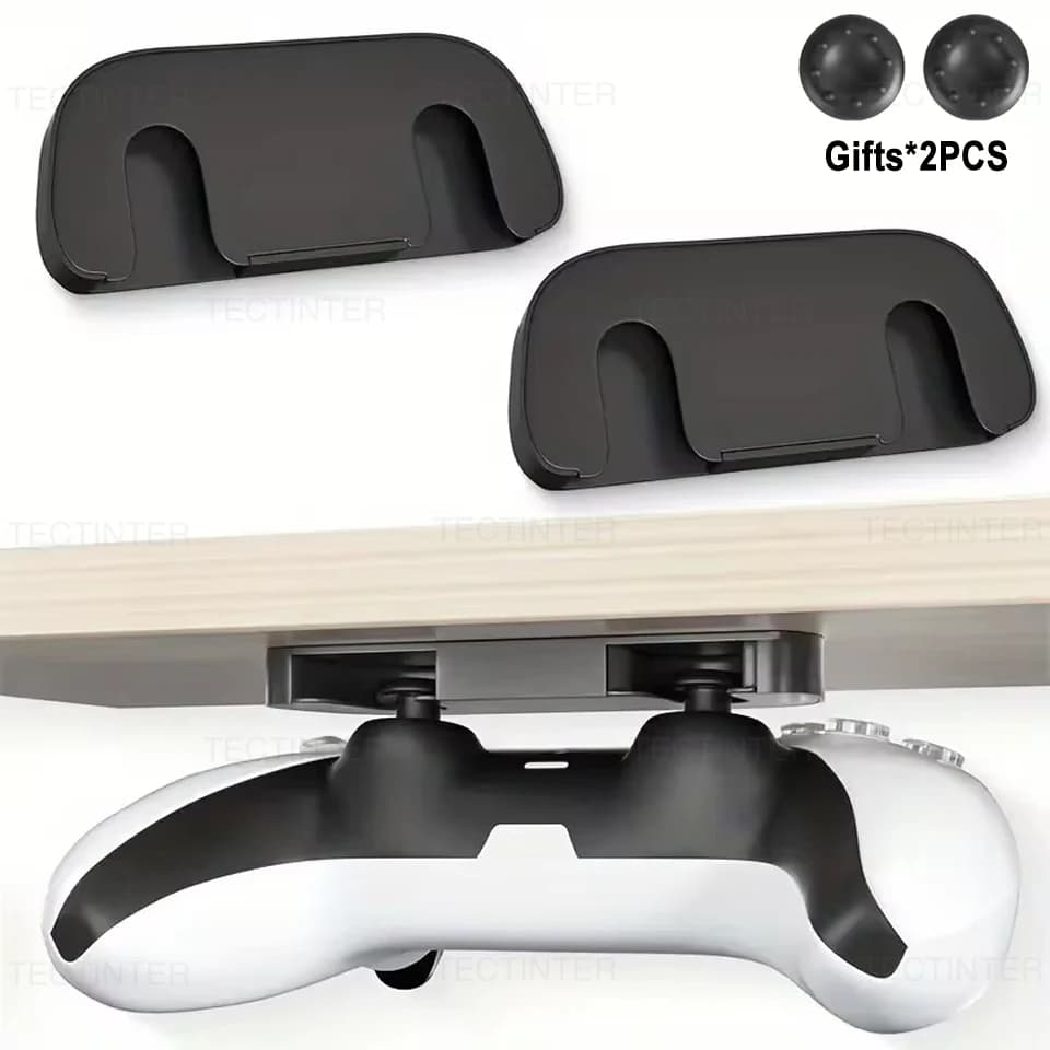 Gamepad Hook Holder for Xbox360/Xbox Series S/X For NS pro Controller Storage Rack Under Desk Stand For PS5/PS4 Accessories
