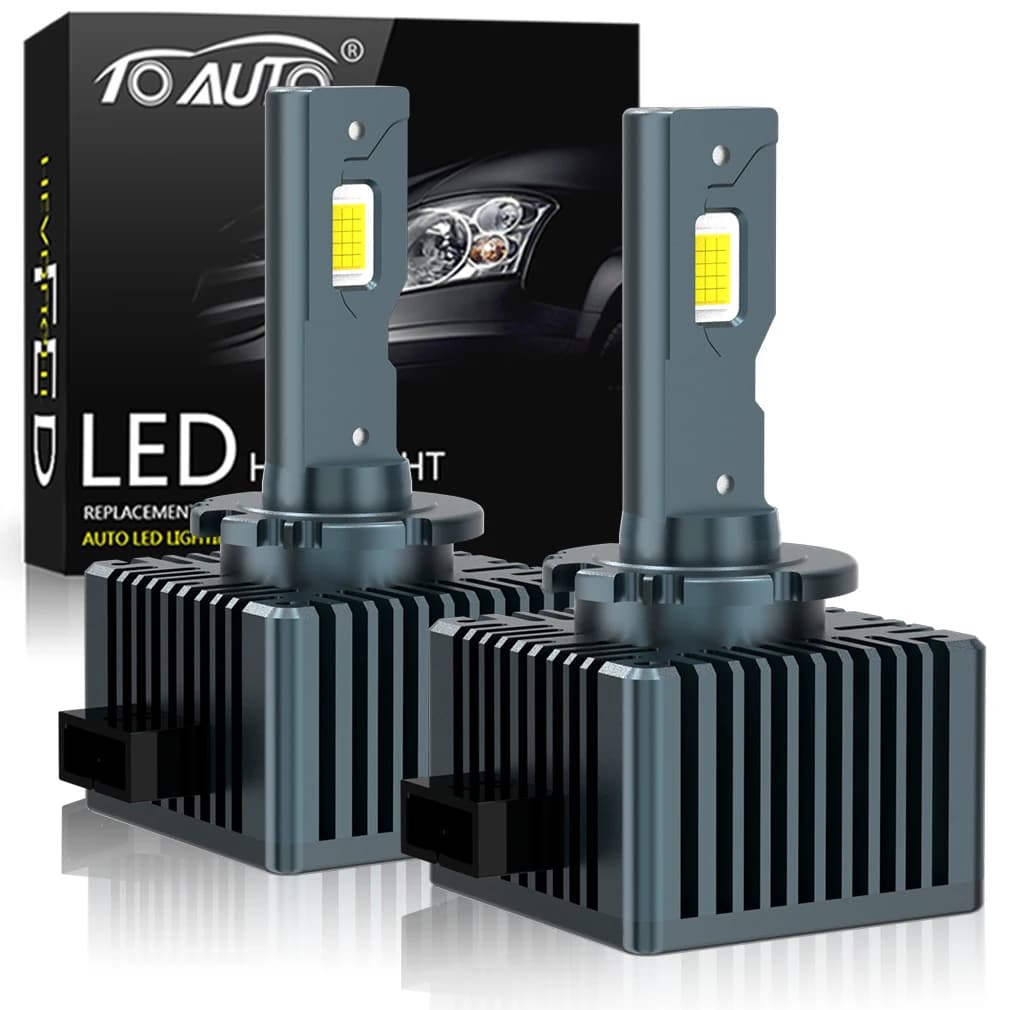 Luci LED D1S D3S D2S D4S Canbus Senza Errori, Lampadine per Fari Auto HID, Plug&Play, 6000K 12V 24V