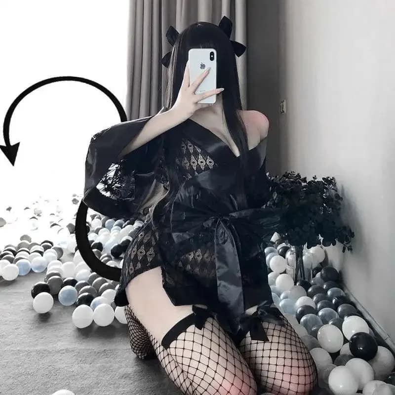 Abito da passione giapponese accappatoio da Kimono Sexy accappatoio da donna in seta abiti da damigella d'onore abito da bagno in raso abito da donna regalo da damigella d'onore