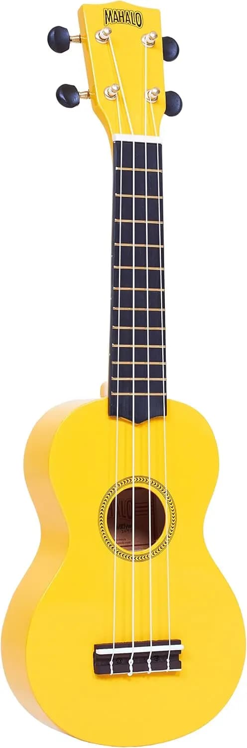 Soprano Ukulele with Rainbow Design