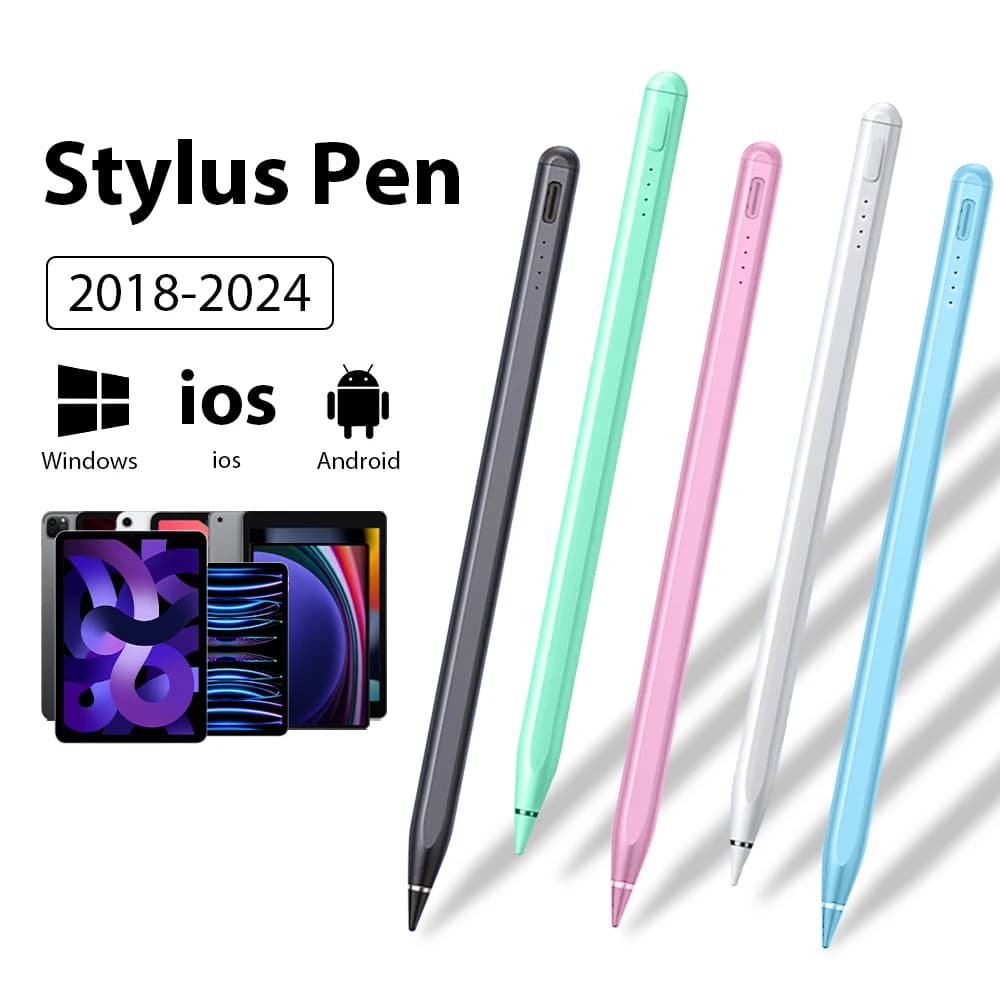 Penna stilo attiva universale per Microsoft Surface Pro 11/10/9/8/7/6/5/4/3 Tablet Touch Matita Disegno per Surface Go 3 2 10.5