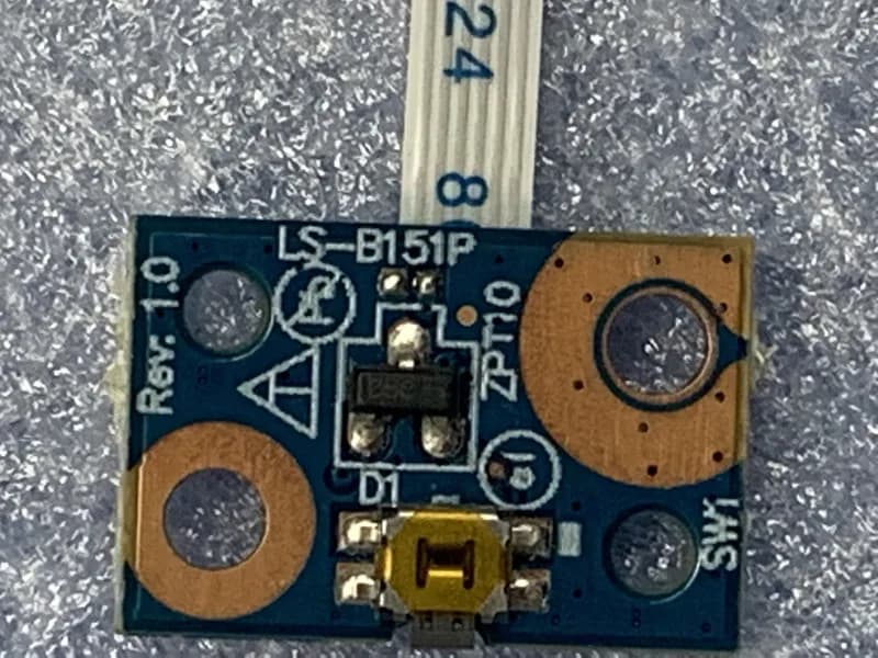 Original ignition button card with cable for series HP Stream X360 11-P 755733 -001 LS-B151P 11-P010NR 11-P015WM 11-P010NA