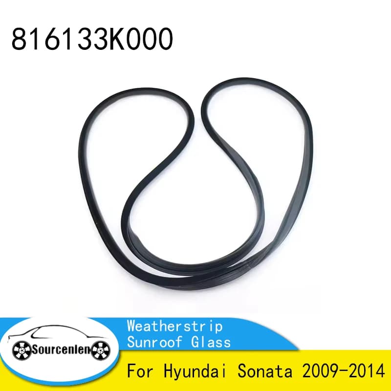 Brand New Weatherstrip Tetto Apribile In Vetro Per Hyundai Sonata 2009-2014 OEM 816133K000 81613-3K000