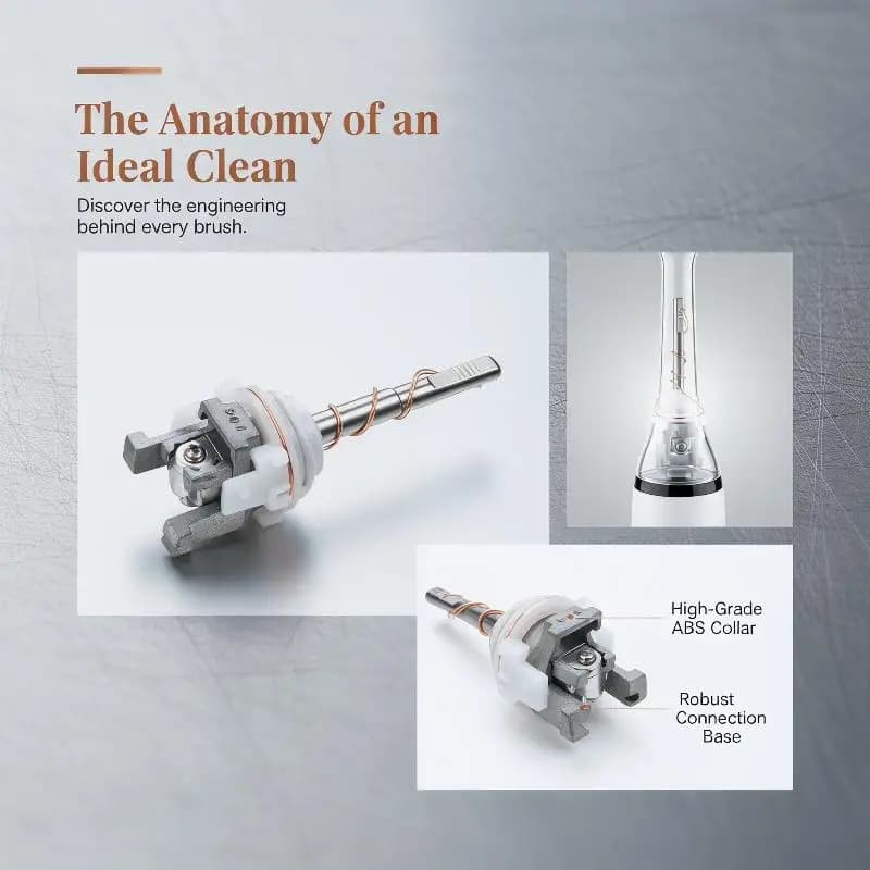 1 pc Connection rod for electric toothbrush, spare parts for HX6970 HX9360 HX6930 heads, for 6/9 series, rotating type, repair accessories