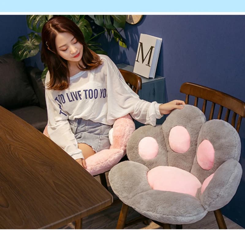 Cushion for chair with cat's leg Cushion for cat's leg Bearing for cat's shape chair Cute seat cushion Seat cushion Seat cushion Cute cushion