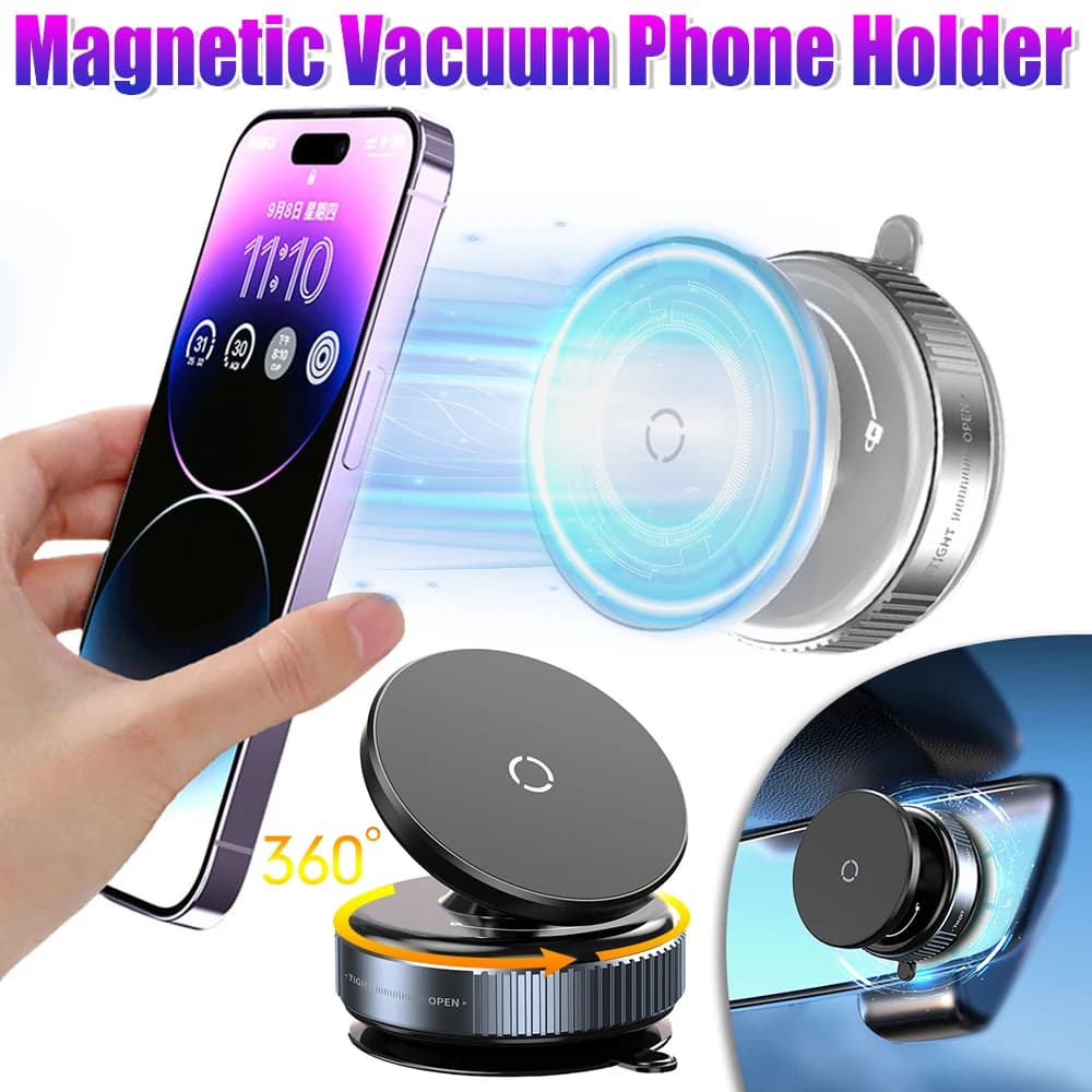 360 ° Universal support for navigation with magnetic adsorbing bracket