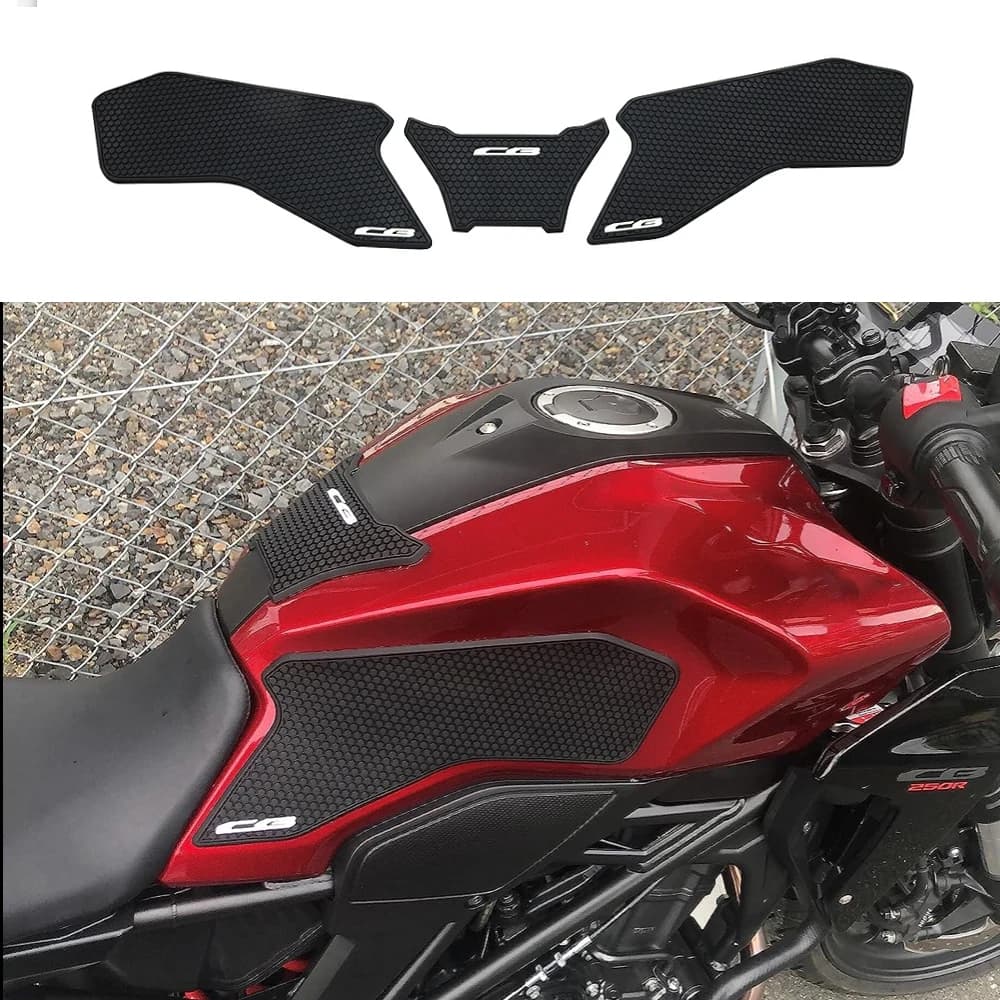 2018-2023 CB300R CB250R Moto Rilievo del Carro Armato Della Protezione Della Decalcomania Gas Ginocchio Grip PER CB 300R 250R