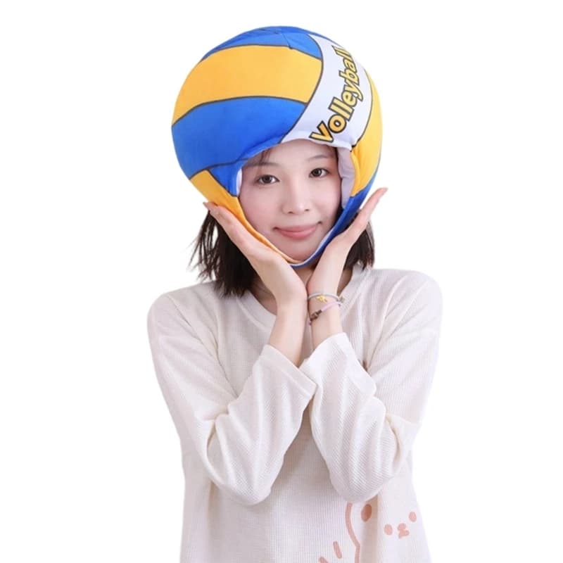 DXAE Unique Volleyball Headpiece Costume Accessory Soft Breathable Fabric For Kids Photography Theme Parties