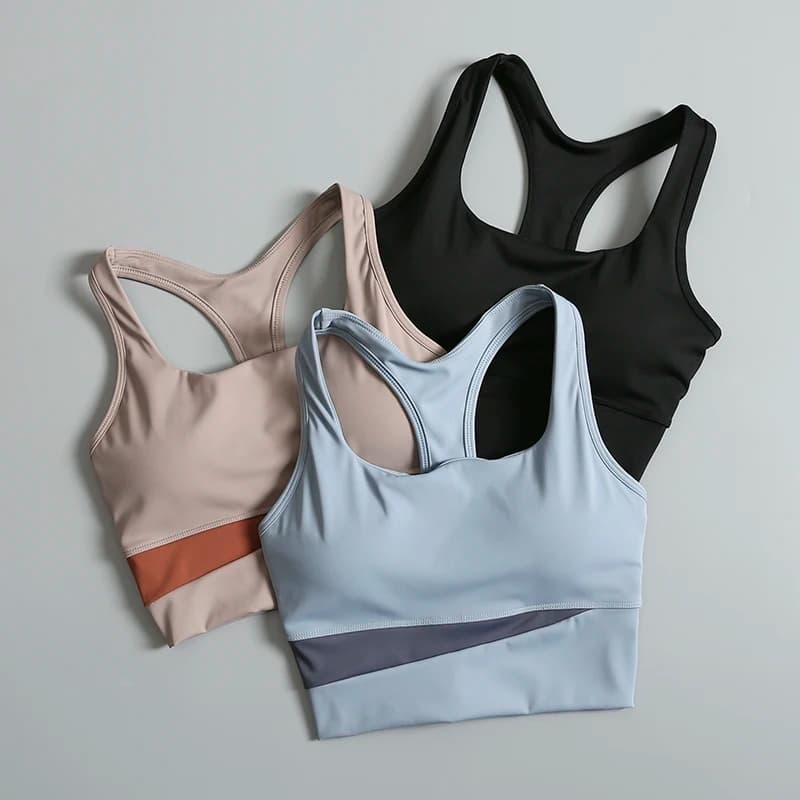 Sports bras and underwear women in summer new style racing vests anti-shock outdoor clothing and anti-ced gym beauty back