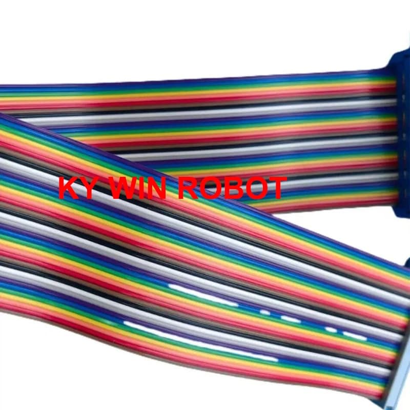 1 PZ/LOTTI 100% original DIDC37 female to DIDC40P colored ribbon cable DB pressure tape cable for Raspberry Pi
