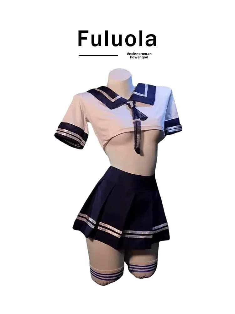 Fuluola2025 Set orm per camerette sexy Puro desiderio Petto piccolo carino Nessun rimozione non necessaria Biancheria intima da donna in un unico pezzo Dr