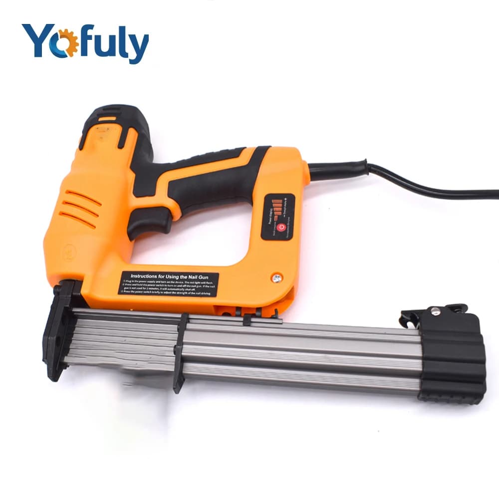 Chiodatrice elettrica 2 in 1/Pistola cucitrice Chiodi F32/425K Chiodi per incorniciatura Tacker 120V/60H Strumento di potenza per la lavorazione del legno