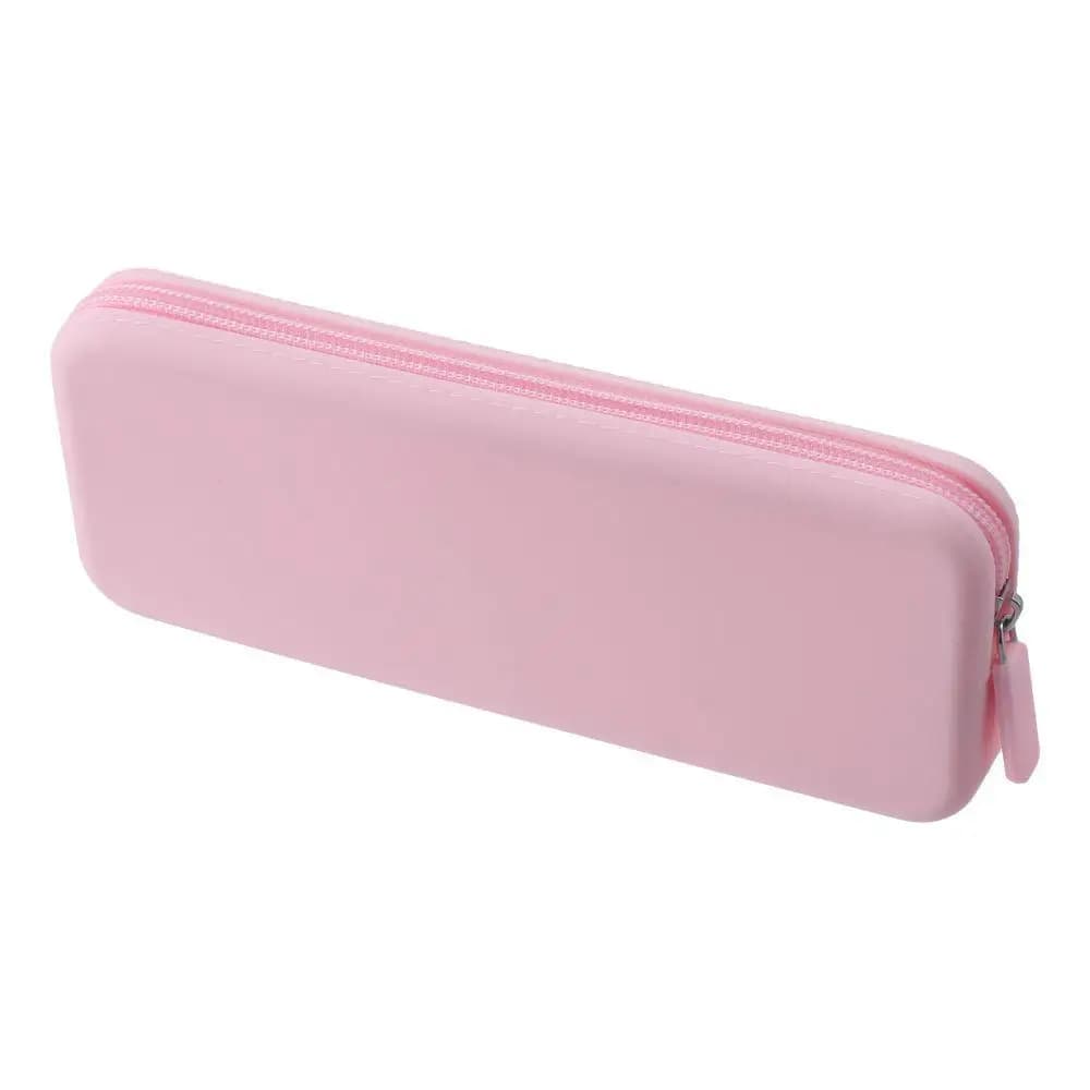Silicone pencil holder 20*8*2.5 cm Silicone pencil bag Cosmetic bag Silicone makeup brush bag for everyday