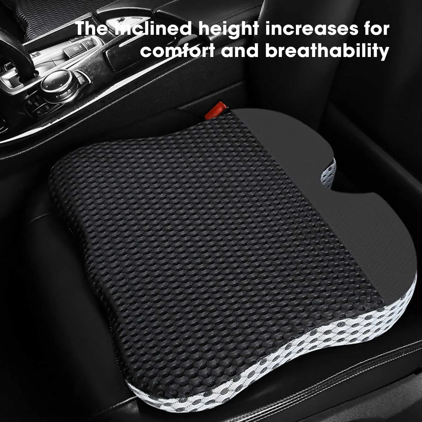 Seat cushion with car wedge Memory Foam Driver Seat for car Office Chair Wheelchair Seat cushion Orthopedic support and pain relief