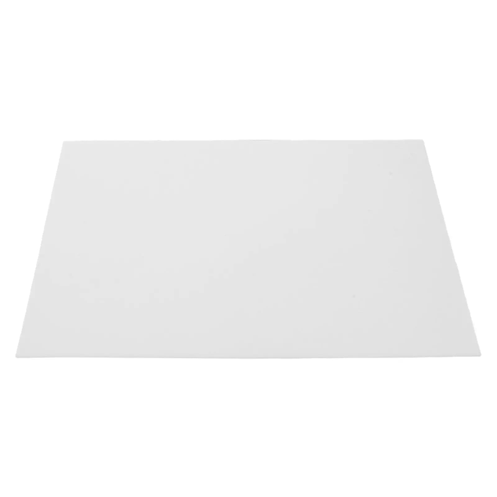 Frosted Acrylic Lighting Panel Diffuser White Rectangular 297x210mm Ceiling Light Cover Replacement Glare Reduction Lamp