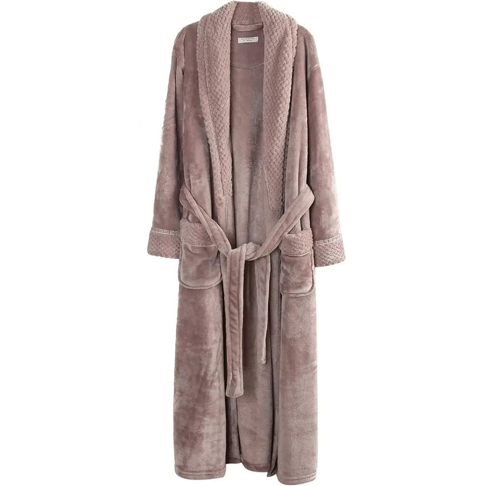 Accappatoio da donna in morbido pile caldo Richie House RH1591