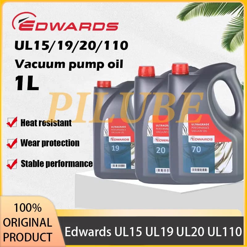 Edwards UL15 UL19 UL20 UL110 1L ULTRAGRADE PERFORMANCE Special Lubricating Oil for Vacuum Pump Machinery Original Product