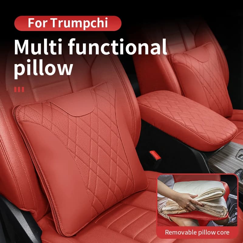 Cuscino e Trapuntino Sottile 2-in-1 Staccabile per Tutte le Stagioni per Sedile Auto Trumpchi GS3 GS8 M8 GN8 GX Traveller Empow GS4 GS3 Power S7