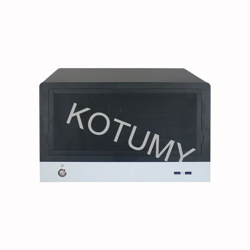 KOTUMY Sale Hot Swap NAS 8 HDD Tooless Bays Case Support M-ATX Motherboard For Cloud Date Storage Optional USB3.0