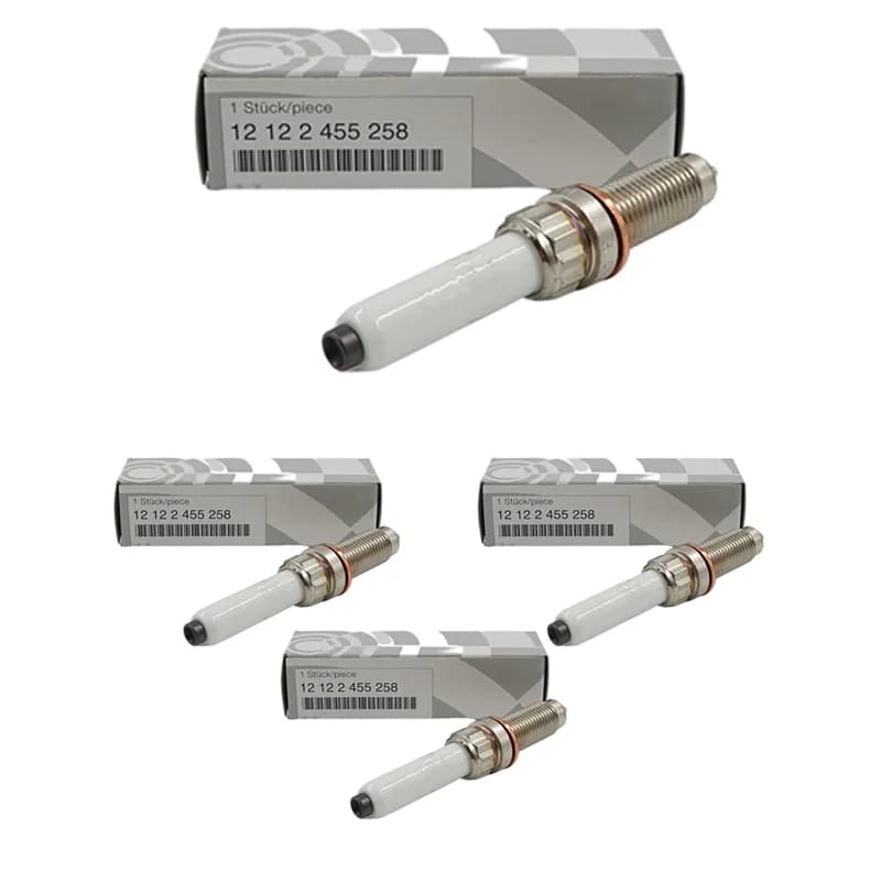 4/10Pcs Car Spark Plug 12122455258 For BMW F40 F42 F45 F46 F90 G20 G28 G31 G87 Auto Interior Candle Gadget Part Plug Accessories