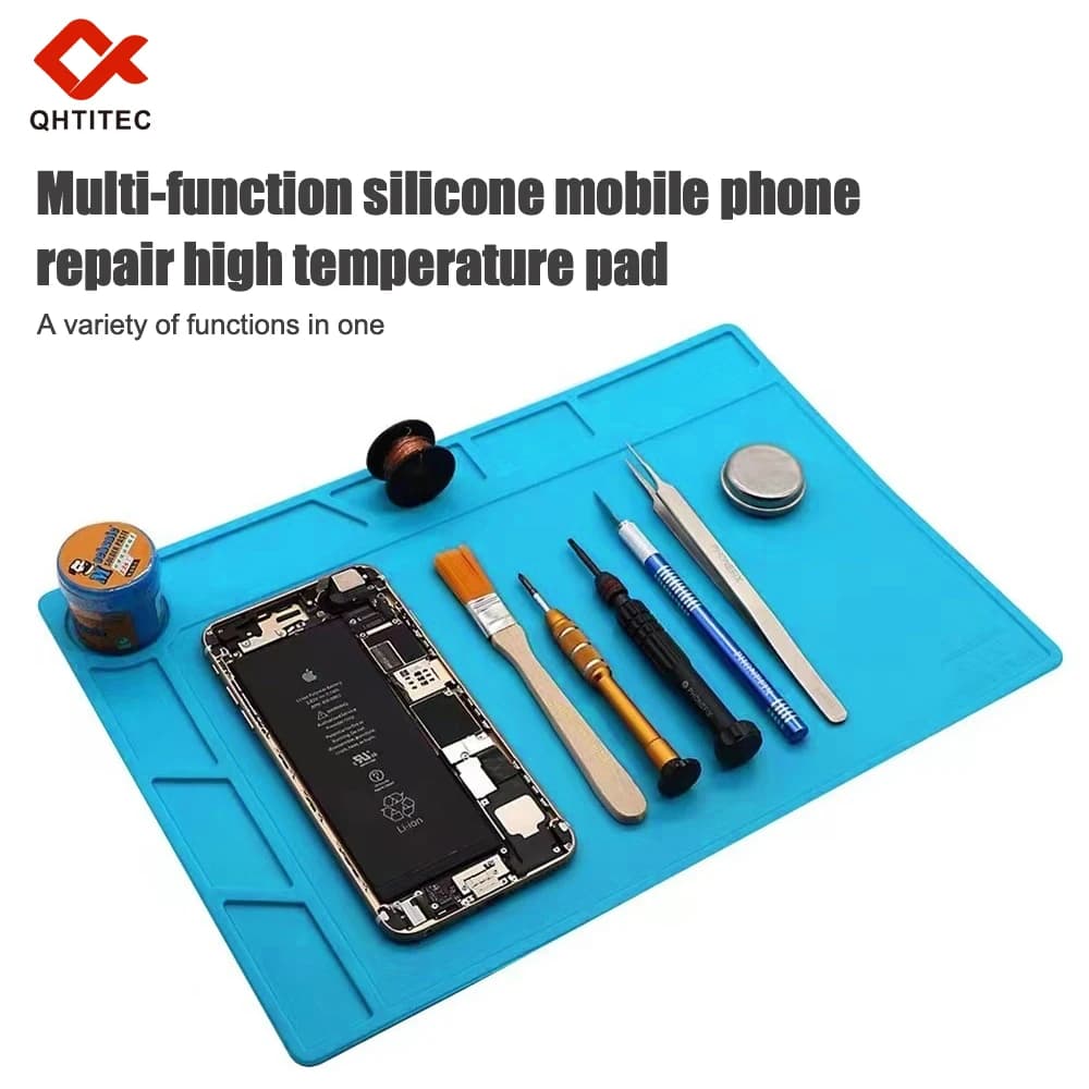 Silicone ESD Welding Heat Resistant Workbench for Detaching Platform Repair Welding Station Hot Air Gun