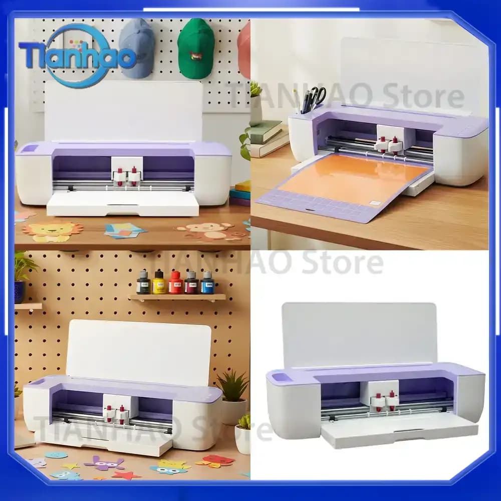 Vinyl Cutter Small with Infrared Auto Detect and Dual Blade Cutting System for Cricut Silhouette Brother