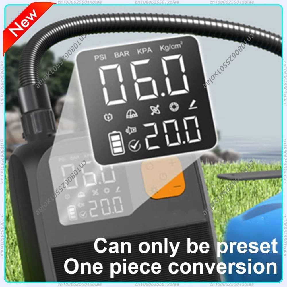 Boat Kayak Accessories 20PSI High Pressure Stand Up Paddle SUP Pump Inflation Paddle Board Pump for Paddleboard Tent Mattress