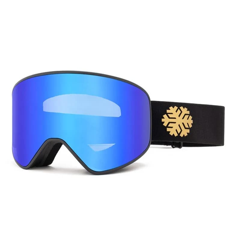 Occhiali da Sci Professionali con Montatura Completa Magnetica Antiappannamento e Servizio di Personalizzazione Logo