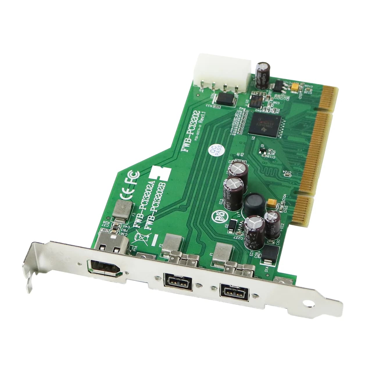 JaKange Scheda di acquisizione immagini/video PLC originale IOI FWB-PCI3202A/B PCI Full HD risoluzione 1080p 3 canali Supporto tipo C