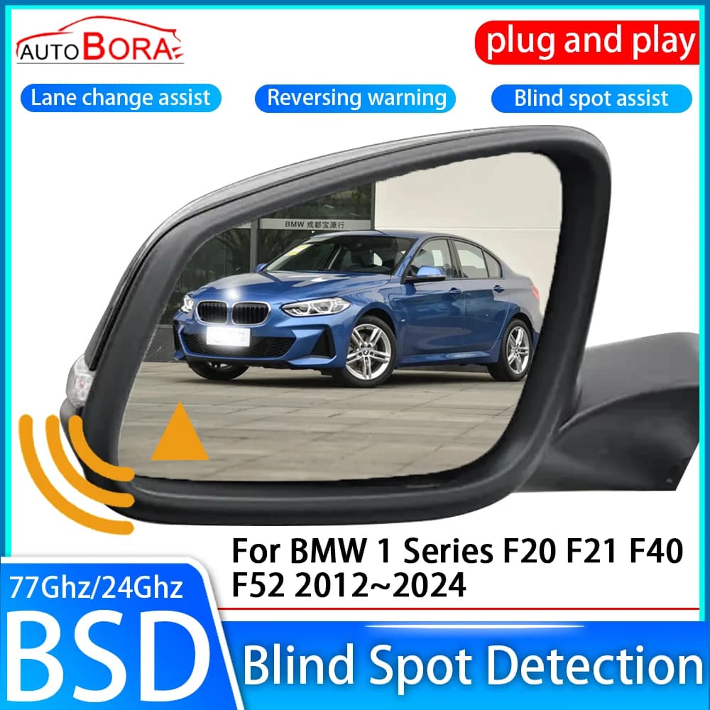 Sistema di Rilevamento Punti Ciechi ZhuCamX per Auto, Sensore BSD BSA, Monitoraggio Specchietto Retrovisore per BMW Serie 1 F20 F21 F40 F52 2012~2024