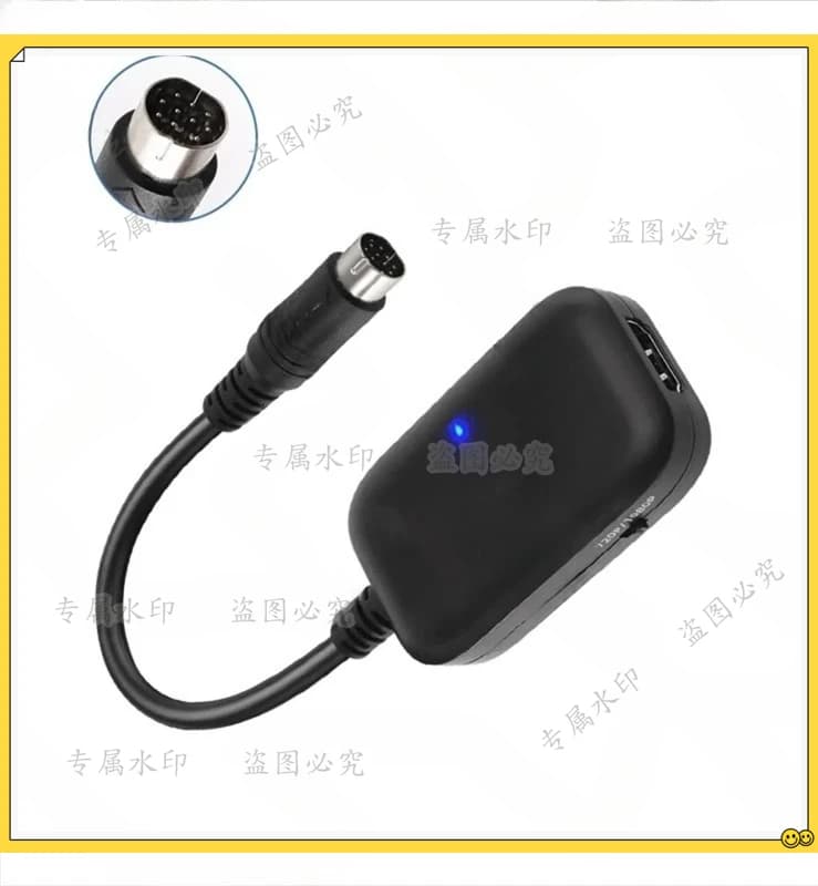 HDMI Converter Cable for Game Console Saw Saturn, Output HD 720P 1080P, Adapter for TV and Monitor