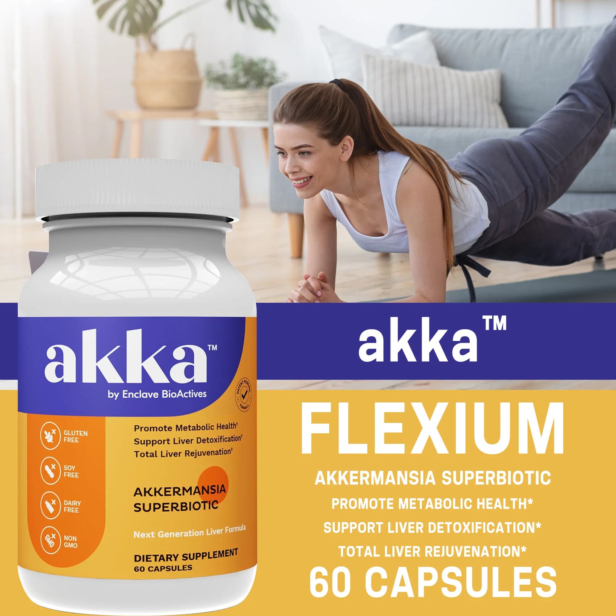 AKKA Premium Liver Cleansing and Repair Super Vitamins, Liver Regeneration and Repair Herbal Support Supplements