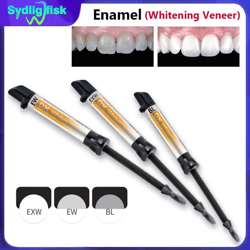 Enamel Light Curing Dental Composite Resins Nano Hybrid Light Cure Universal Enamel EW EXW BL Shade Whitening Veneer Materials