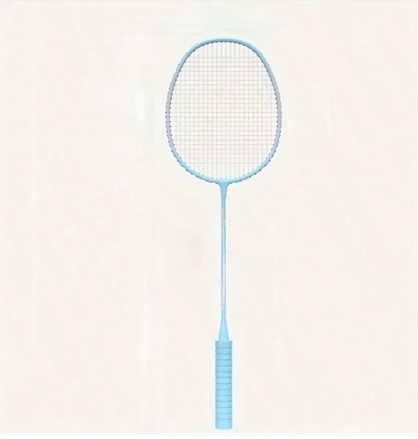 Racchetta da Tennis e Badminton in Carbonio Antirottura Economica per Allenamento Indoor