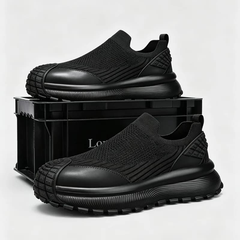 2026 Summer Breathable Mesh Shoes, Thin Style Men's Slip-on Shoes, Lightweight Non-slip Dad Shoes Versatile Casual Sneakers
