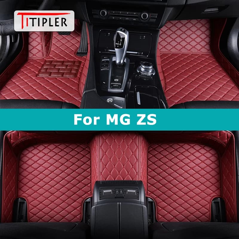 Custom Car Mats TITIPLER for Car Mats Auto MG ZS Foot Coche