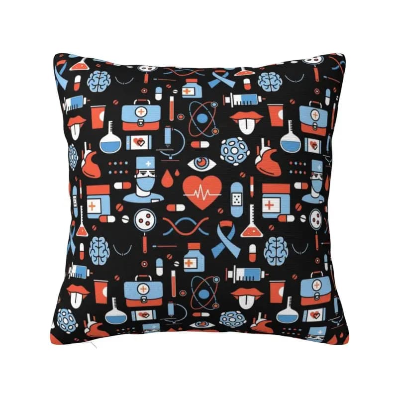 Cartoon Nursing Nurse Nordic Pillow Cover Living Room Decoration Cushions for Sofa