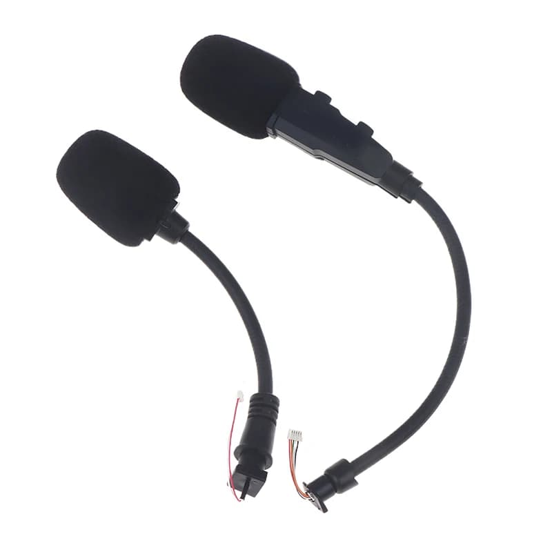 For Sena 3S Plus-B Bluetooth Headset Motorcycle Helmet Replacement Boom Mic Microphone Accessories