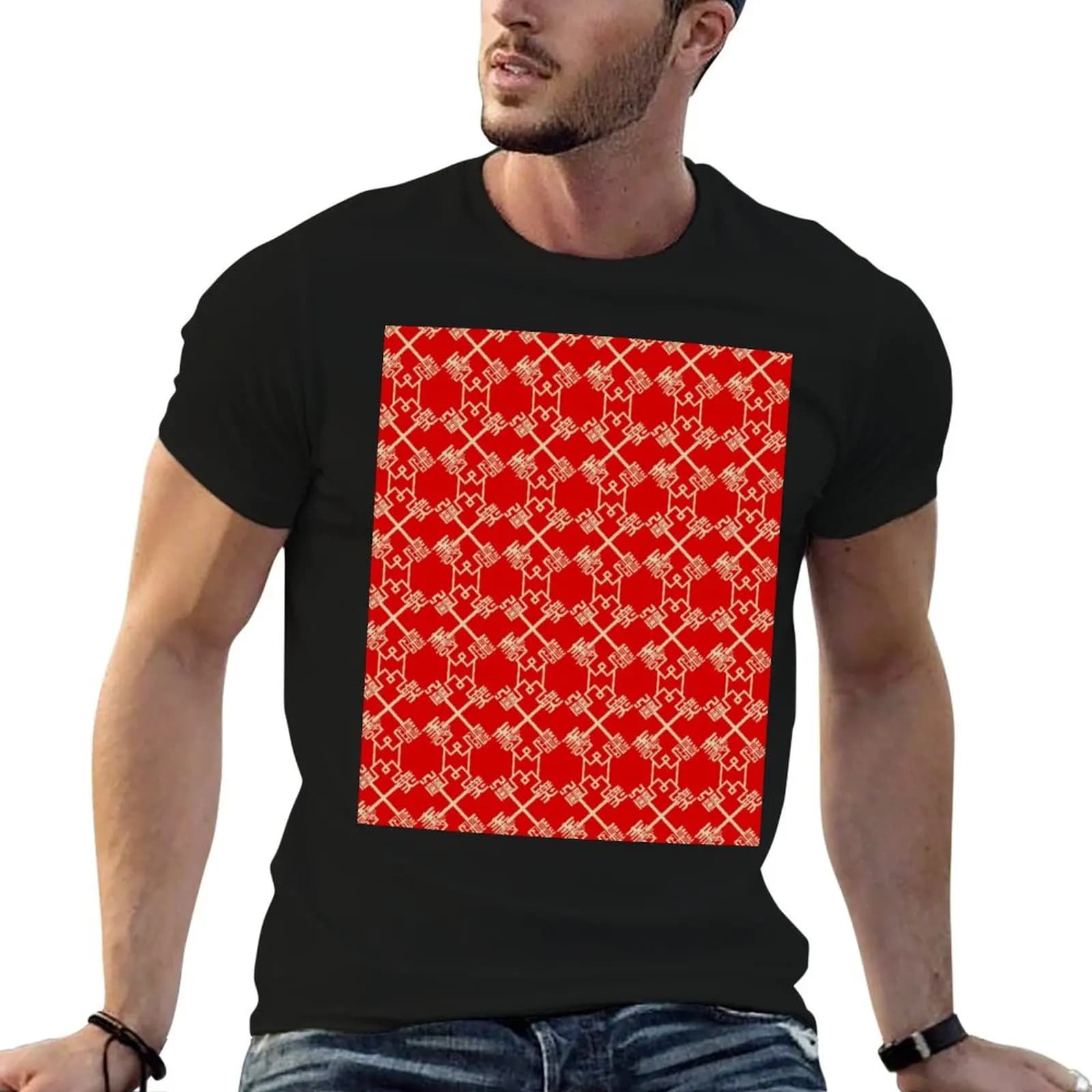 Hanbok design Elegant Korea Art Design K-pop K-drama K-culture Traditional ?? Hangul ?? T-Shirt cotton tshirt 100% T-Shirt