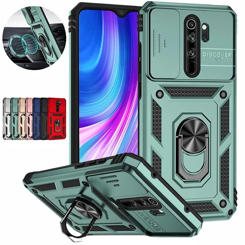 Custodia antiurto per Xiaomi Redmi Note8 Pro Custodia per auto Custodia per telefono per Redmi Note 8 Pro 8Pro Protezione dell'obiettivo della fotocamera Fundas